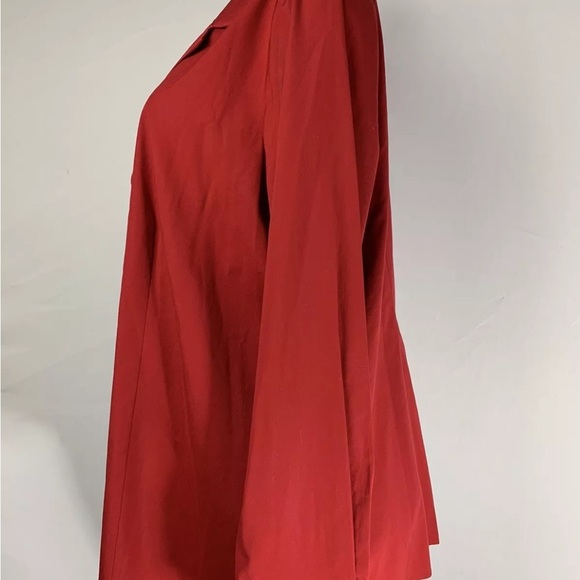 TALBOTS WOMAN’S TOP BLOUSE NEW $79.LONG SLEEVES COTTON WRINKLE RESISTANT SZ 16 - Picture 4 of 14